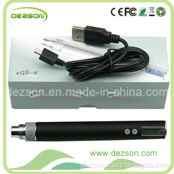 New EGO-V Passthrough Variable Voltage Battery E-Cig EGO V